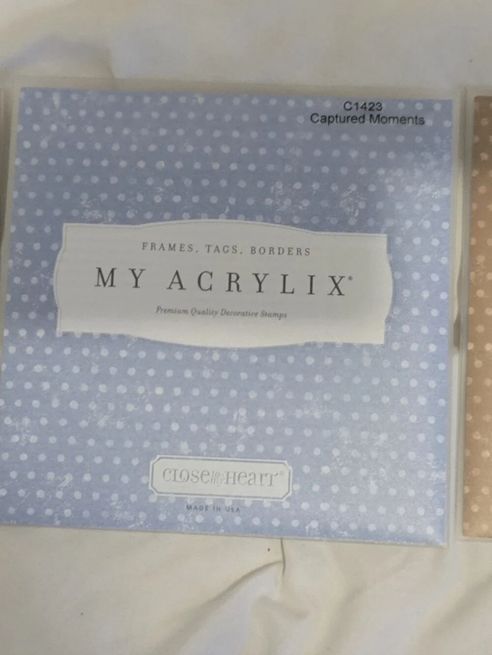 My Acrylix Holiday Stamp Set Lot of 3